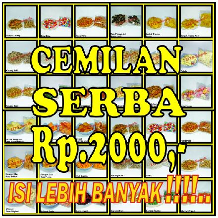 

Snack 2000 / snack 2rb / snack serbu / camilan 2000 / camilan 2rb / snack kiloan murah