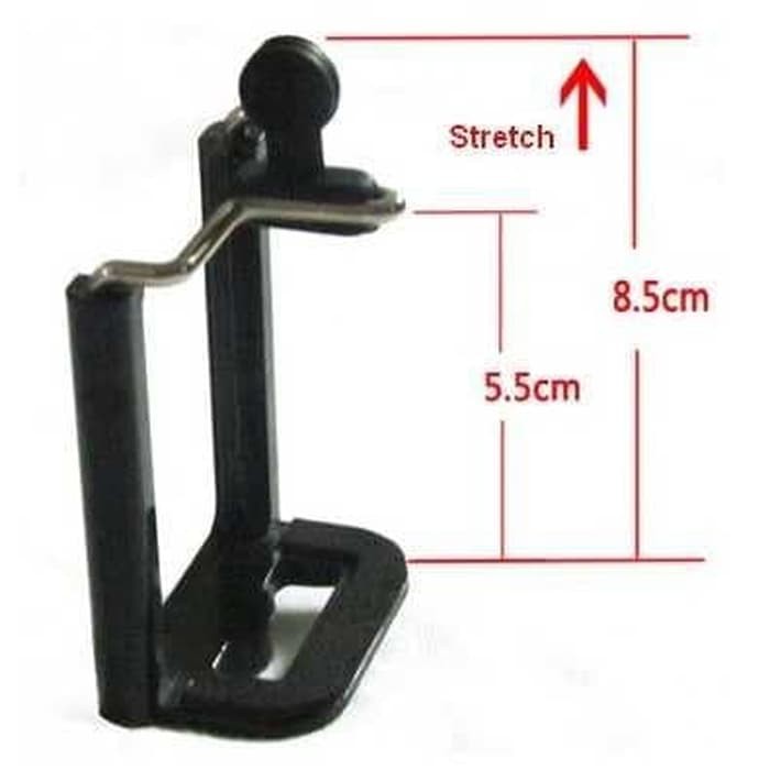 Taffware Mini Foldable Tripod Stand plus Smartphone Clamp