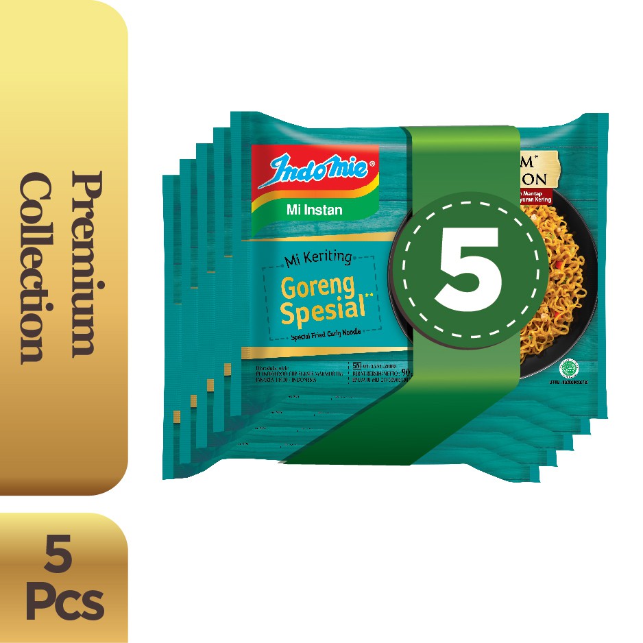 

5 Pcs - Indomie Mi Keriting Goreng Spesial