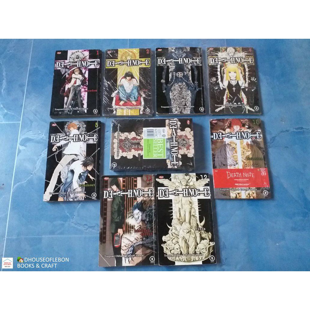 Komik Death Note 1-12T By. Tsugumi Ohba