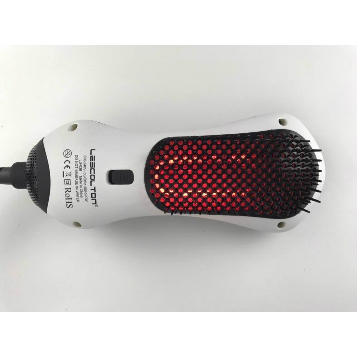 LESCOLTON LS-039 - 3 in 1 Infrared Detangling Dryer Brush 400W