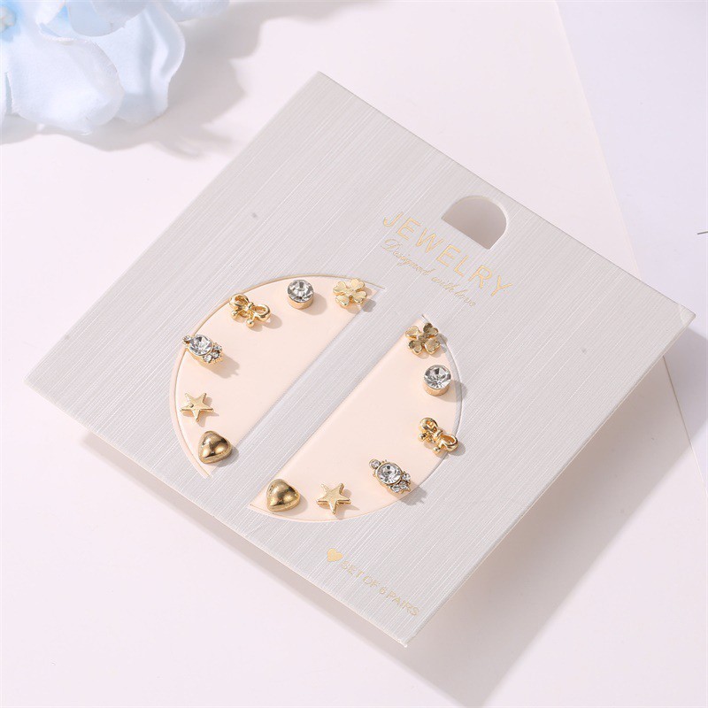 COD Set Anting Gaya Korea untuk Hadiah Natal/Desain Manusia salju Natal/Fashion Import Murah Antin