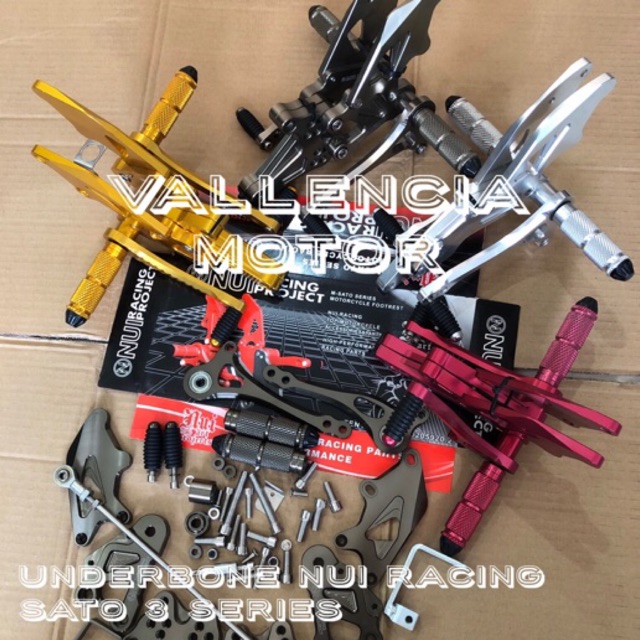 UNDERBONE NUI SATRIA F150 KARBU SATO 3 SERIES NUI RACING PROJECT FU OLD-FU LAMA