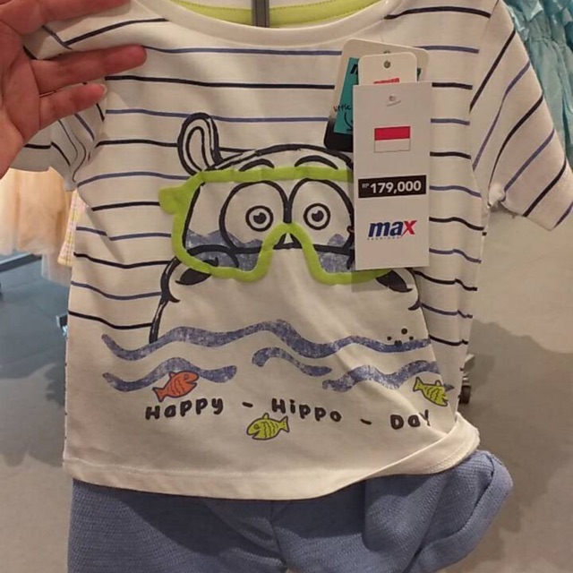 Baby boy set Max Fashion SALE jual rugii