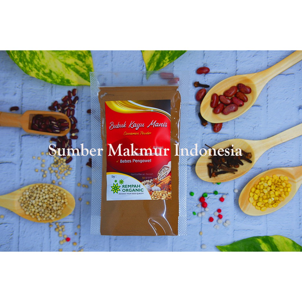 Kayu Manis Bubuk Cap Rempah Organic 50 Gram - Eceran