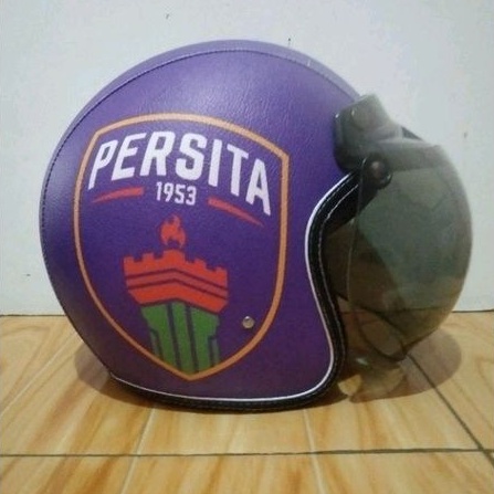 Helm Retro Bogo dewasa motif PERSITA