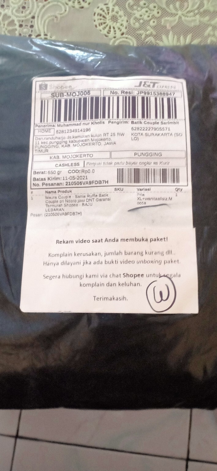 Maura Couple - Sania Ruffle Batik Couple Ori Ndoro Jowi Dnt Garansi Termurah Shopee - Baju Lebaran