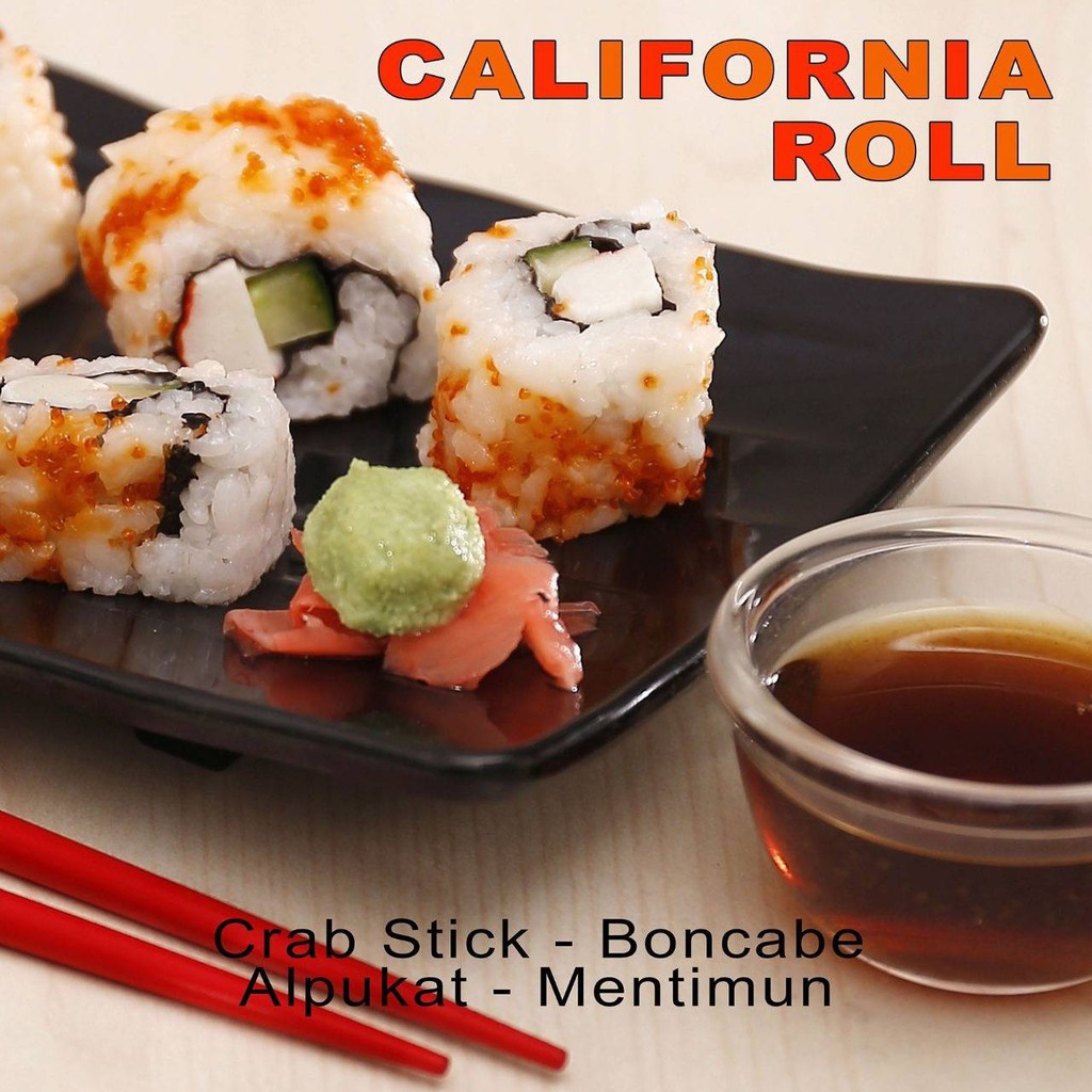 

Sushi HALAL MURAH ENAK - California Roll