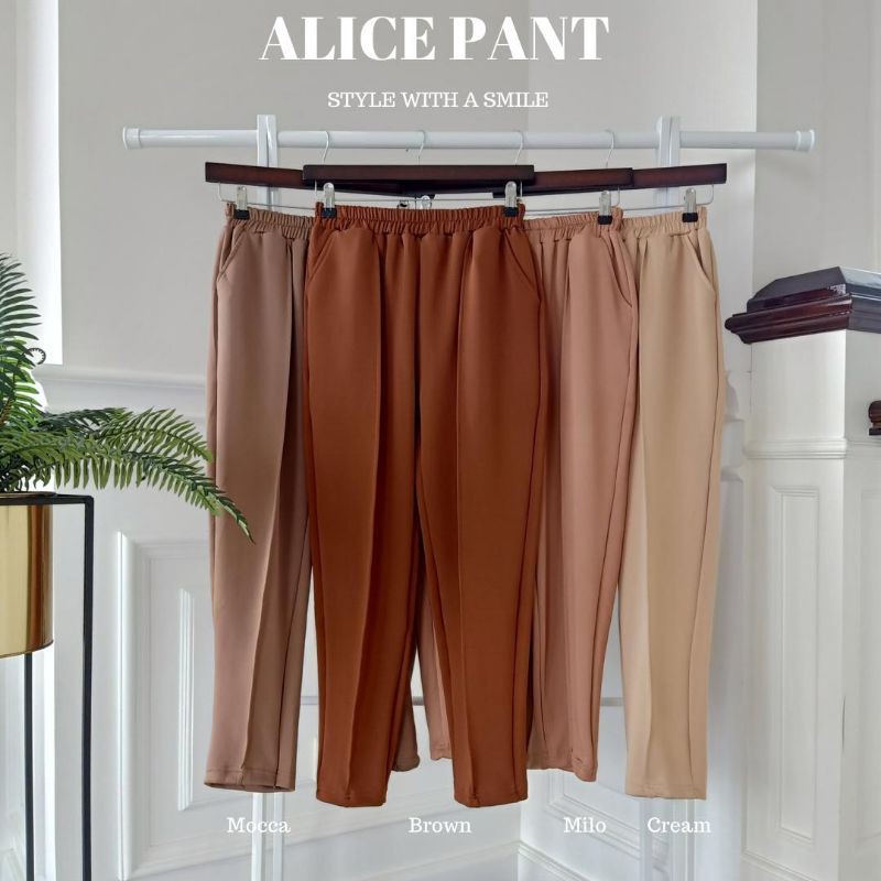 CELANA WANITA OOTD ALICE PANT