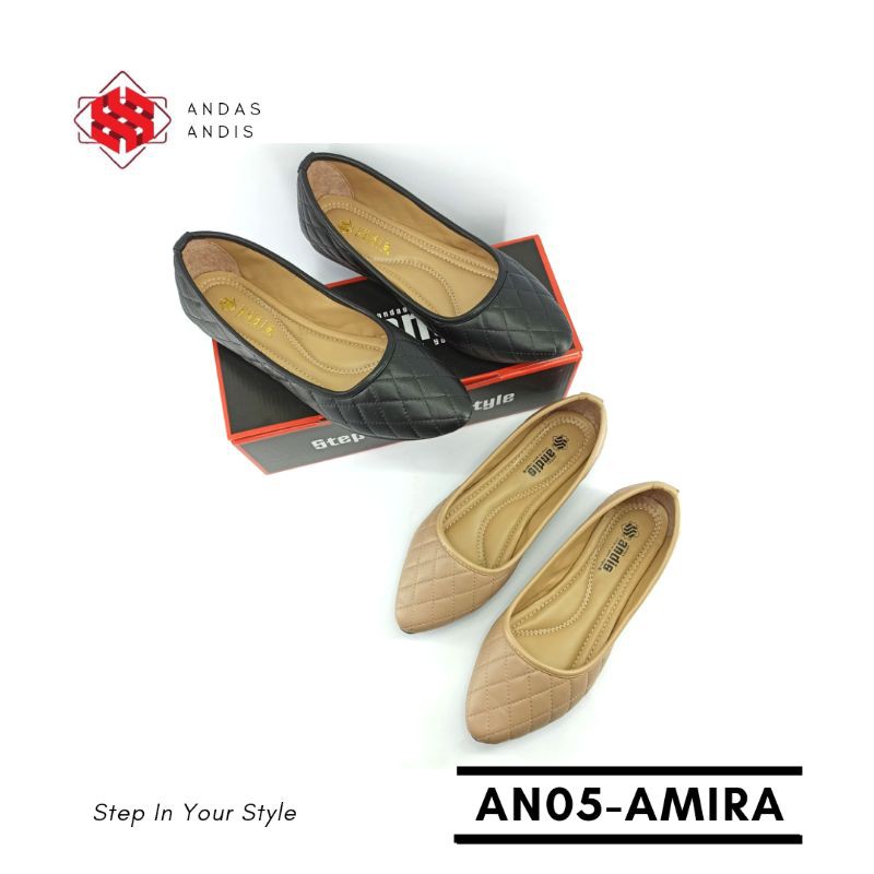 Andas Andis - Sepatu Flatshoes Wanita Amira