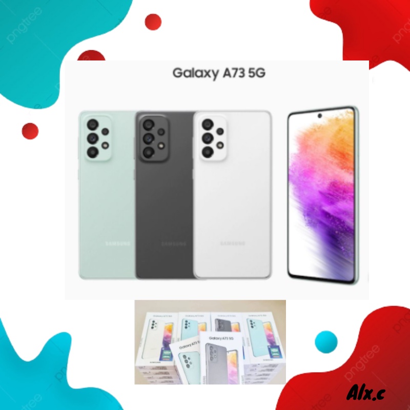 [Alx] Samsung Galaxy A73 5G 8/256GB A73 Garansi Resmi SEIN