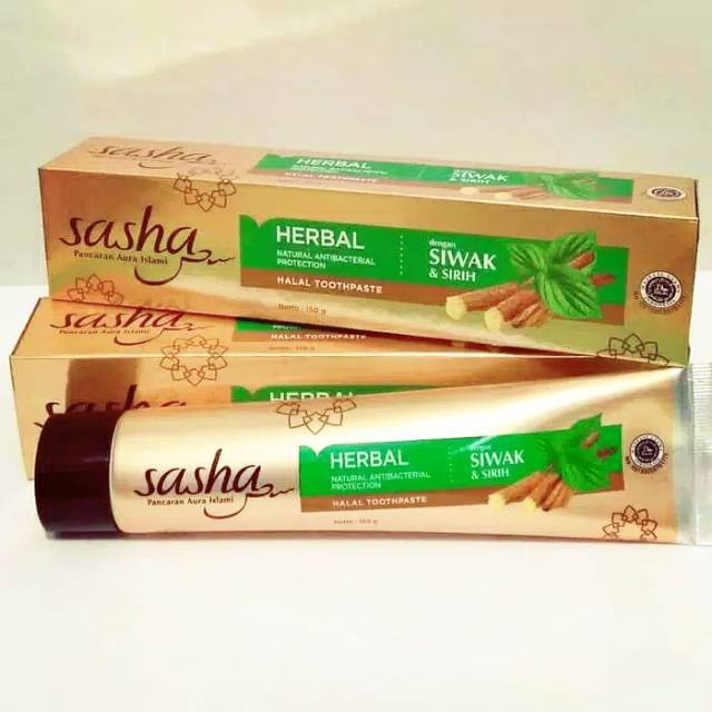 Pasta gigi siwak odol siwak sasha odol herbal daun sirih odol herbal siwak sasha murah