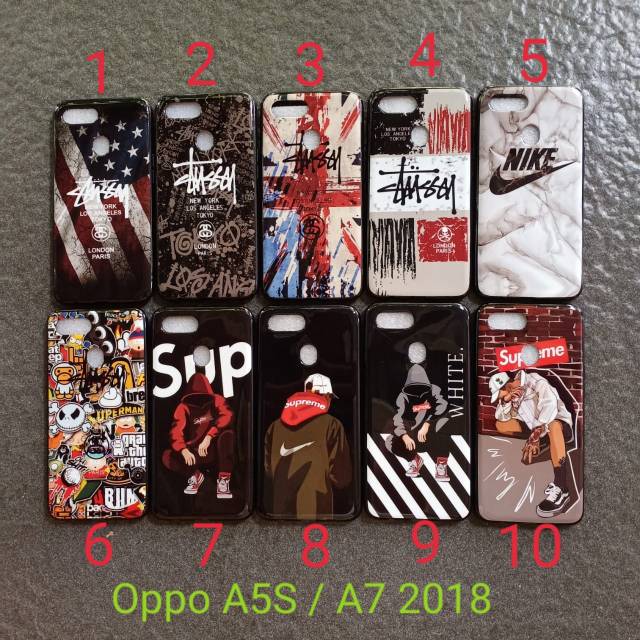 Case gambar Oppo A5S . A7 . A12 motif cowok ( 5 motif