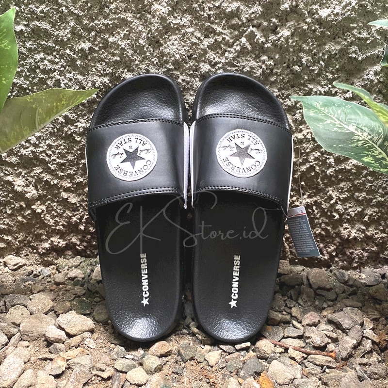 Sandal Slop Pria Wanita LOGO C0NV3RSE SERIES / Sendal Flip Flop Vans Murah Berkualitas