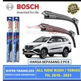 Bosch wiper kaca Depan mobil Toyota All new Rush 2018-2022 frameless Original Bosch  22-16