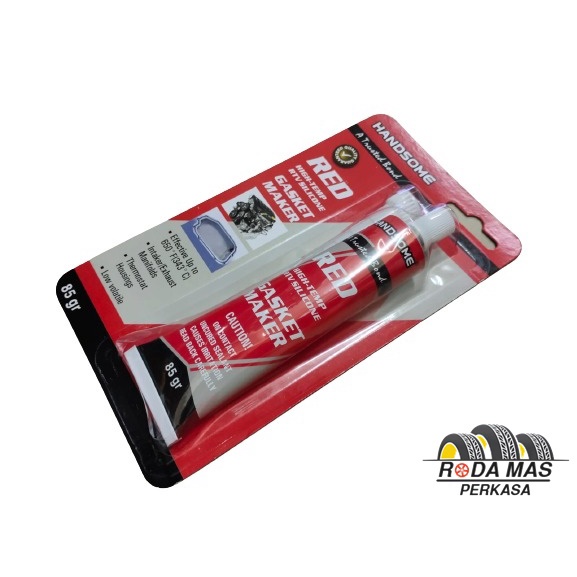 

Dextone red silicone 70gr dextone red lem gasket merah RMP