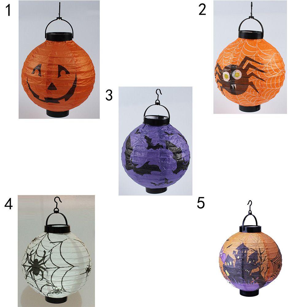 Preva 2PCS Dekorasi Halloween 2PCS Party Decoration Hanging Ball Lampion Kertas