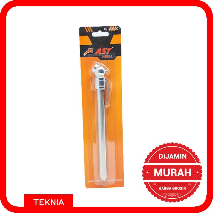 Pengukur Tekanan Ban Pensil AST by Bull  - Tire Gauge Pensil