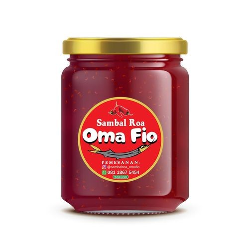 

Label stiker Bulat Sambal Murah (Free Design)