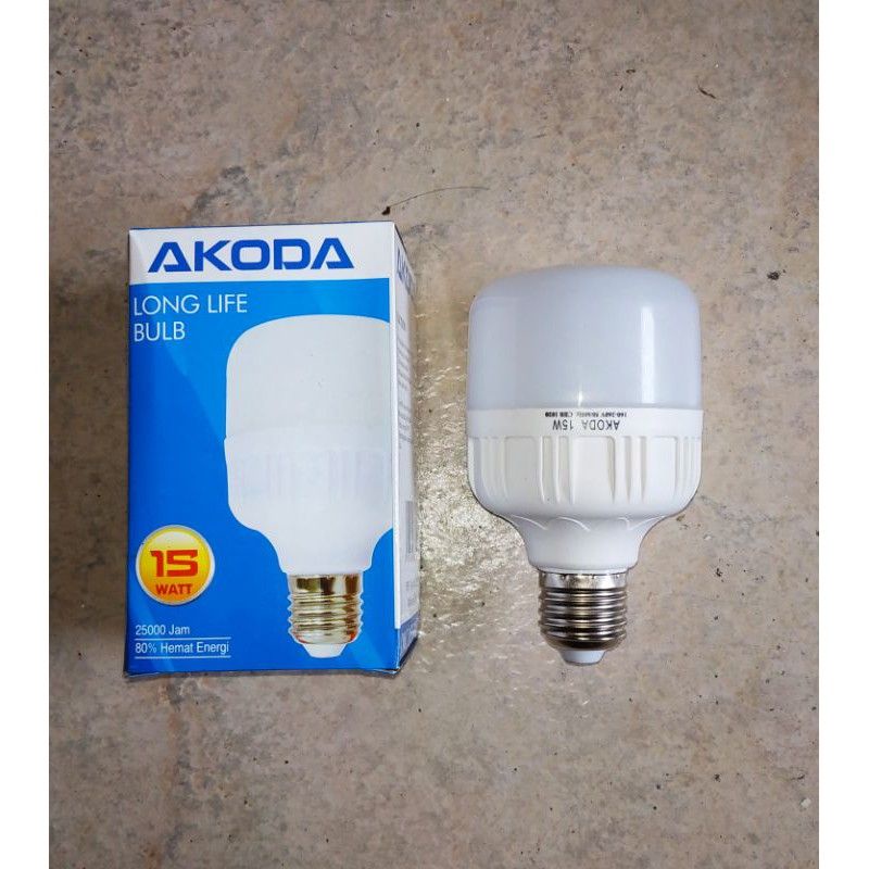 Lampu akoda led 5 10 15 20 watt long life bulb