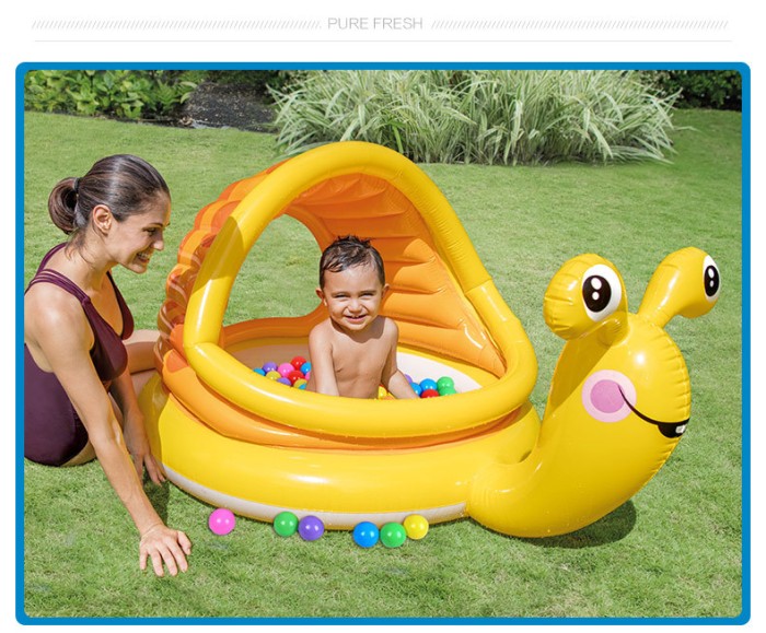 Intex 57124 Kolam Renang Anak &amp; Bayi Model Snail