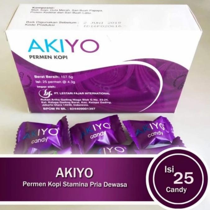 

Akiyo Permen Kopi Candy 25 Pcs