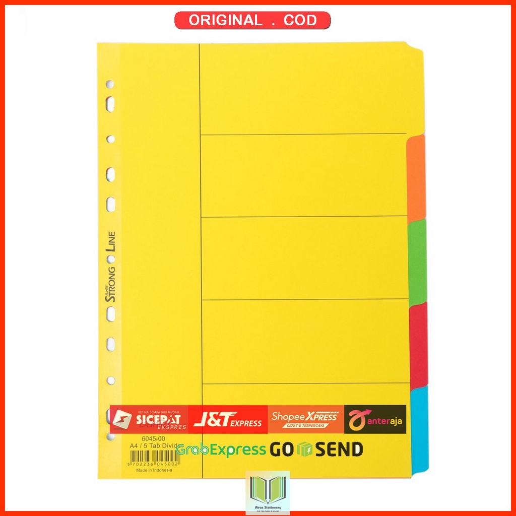 

Bantex 6045-00 Carton Divider A4 5 Dividers (5 pages)