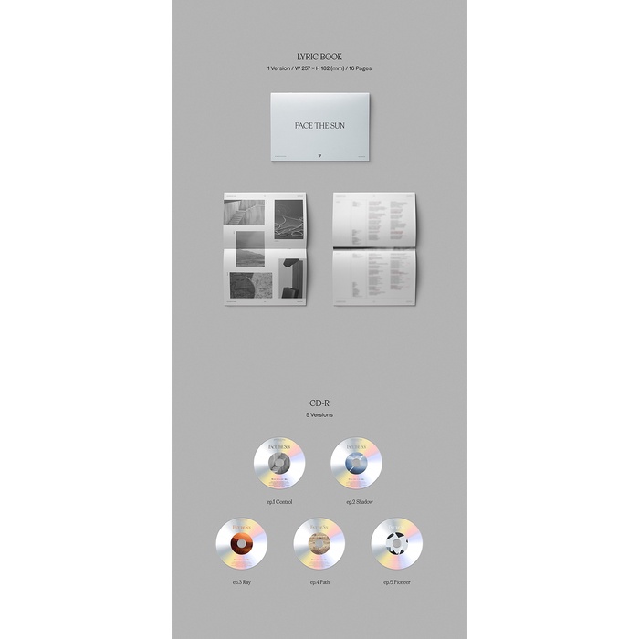 (online POB random) SEVENTEEN - 4th Full Album FACE THE SUN