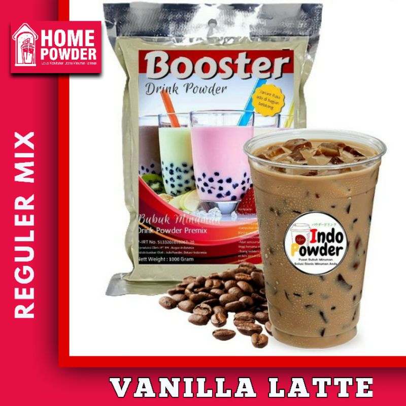 

Bubuk Minuman Drink Powder Booster Vanilla Latte 1Kg Termurah