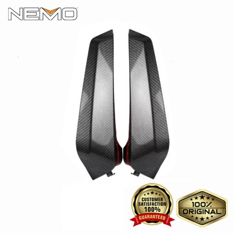 Winglet kaki Nmax lama Nemo / Windshield kaki Nmax old carbon Nemo