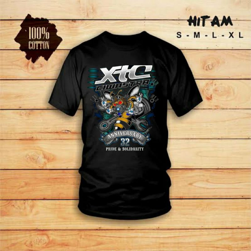 Kaos xtc indonesia ciwastra eniversery murah tshirt