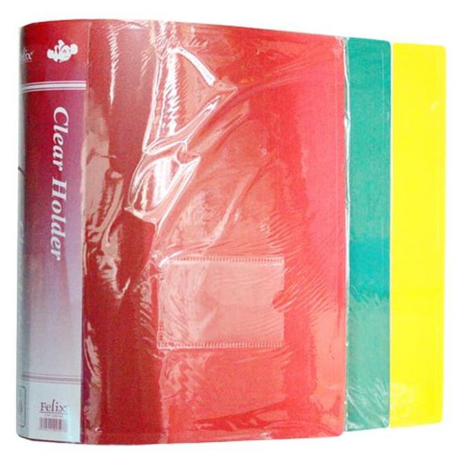 

HOT SALE Clear Holder 40 Lembar Folio / A4 Felix atk Terjamin