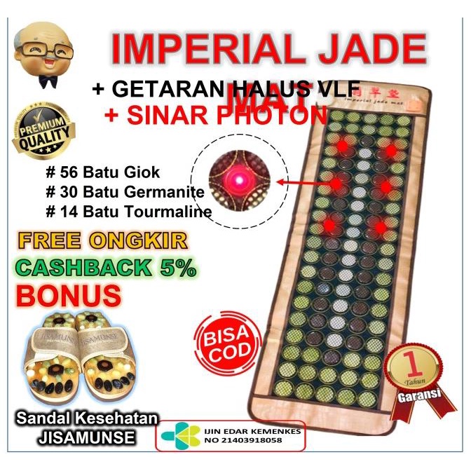 Matras kesehatan Imperial Jade Mat / Jade Mat Voye