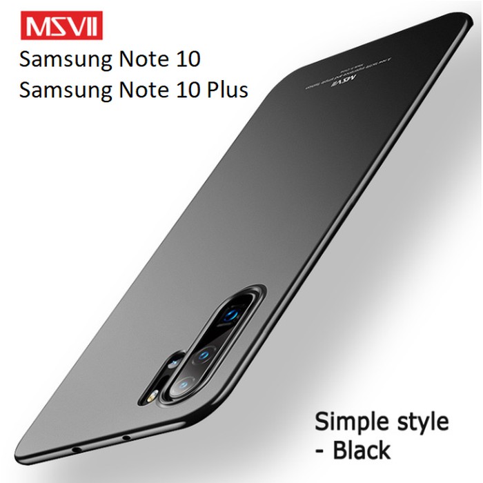 MSVII Samsung Note 10 / Note 10 Plus - Luxury Ultra Slim Matte Case