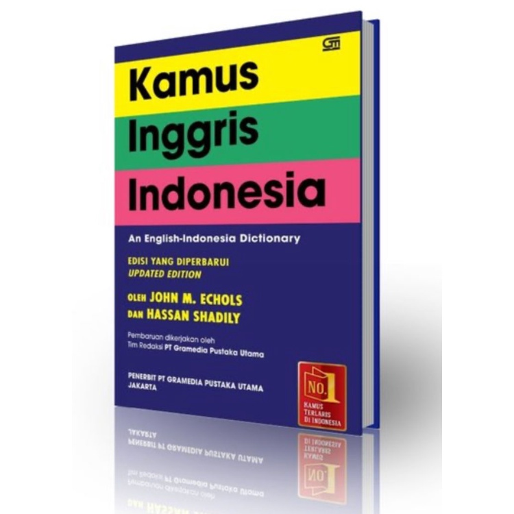 Kamus Inggris - by John M. Echols &amp; Hassan Sadily Kamus Bahasa Inggris Indonesia HARD Cover ORIGINAL