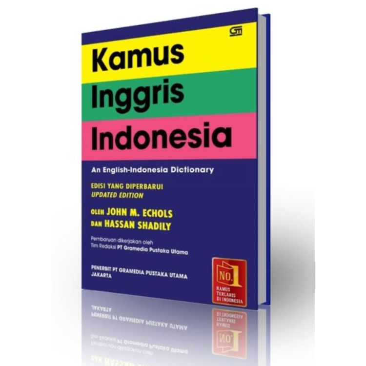 Kamus Inggris - by John M. Echols &amp; Hassan Sadily Kamus Bahasa Inggris Indonesia HARD Cover ORIGINAL
