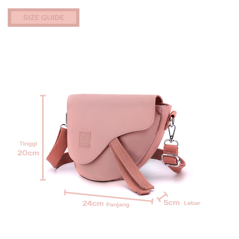 Tas Selempang Wanita COLORFUL FOX 0488 Sling Wanita Shoulder Bag Wanita Tas Anti Air WATCHKITE WKOS