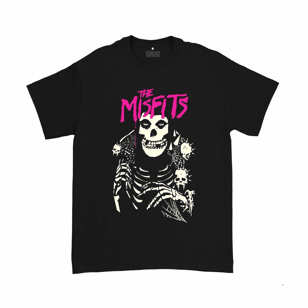 KAOS BAND / KAOS MUSIK / KAOS MISFITS / T SHIRT MISFITS / MISFITS SKULL