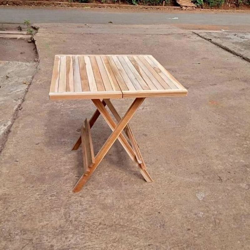 Meja lipat meja piknik meja teras meja koper minimalis meja bundar dan  kotak  bulat bisa di lipat simpel bisa di bawa ke mana mana