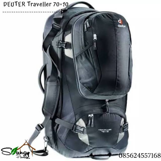 Tas Ransel / Backpack Deuter Traveller 70 + 10 Original Best Seller