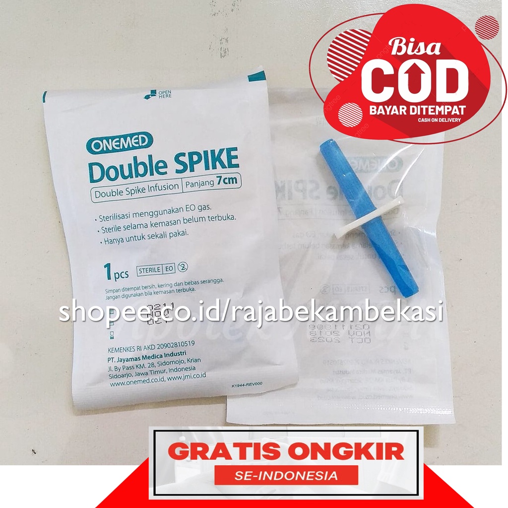 Transofix Double Spike Infusion Onemed Alat Penusuk Botol Cairan Infus