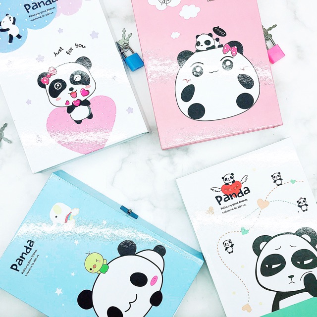 Buku Diary Kunci Panda Shopee Indonesia