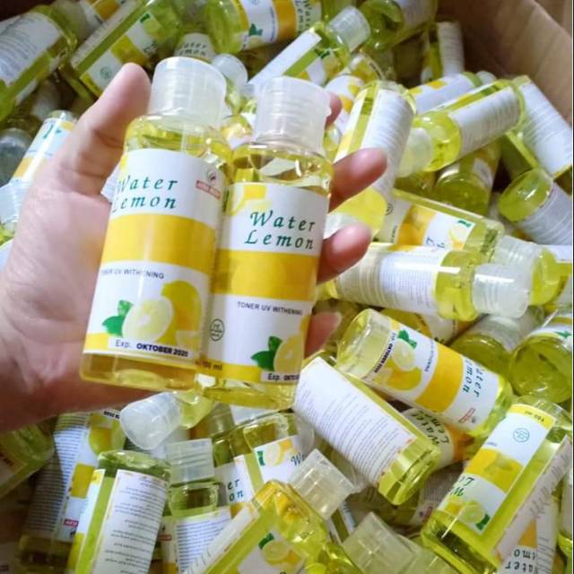 Toner water lemon