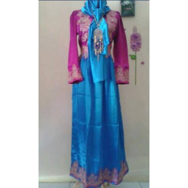 Gamis Bordir Tempel