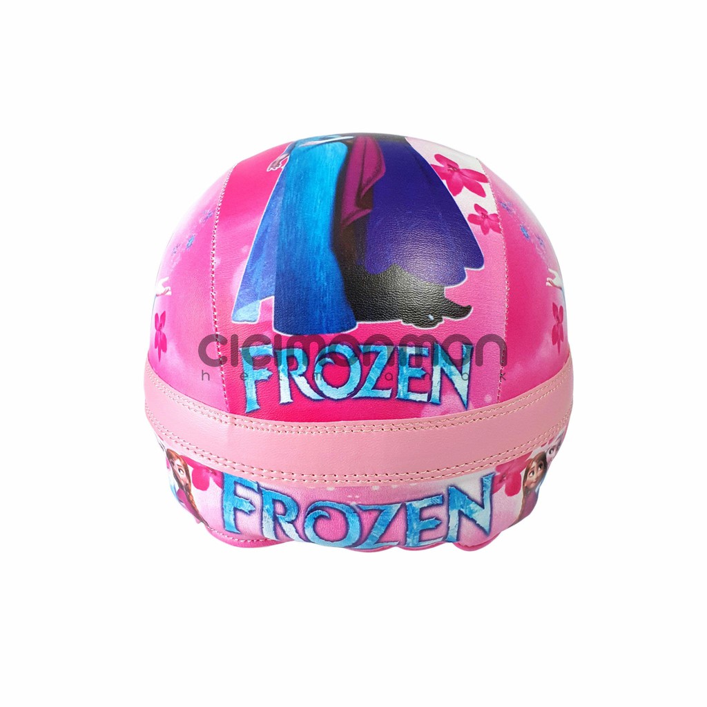 SPECIAL Helm Anak Retro Karakter Frozen