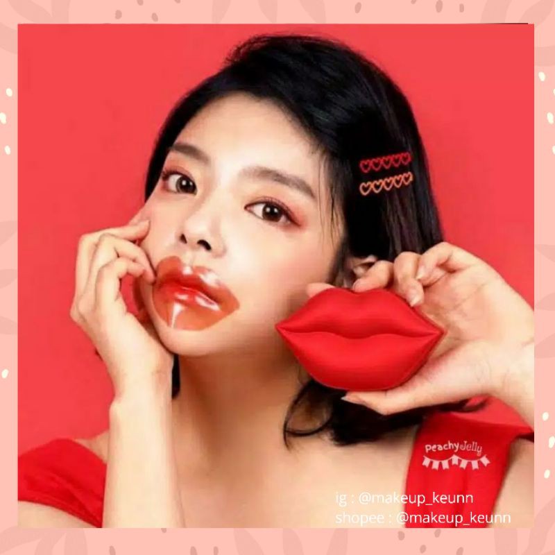 Masker Bibir ZOZU Lip Mask Cherry extract 20 pcs
