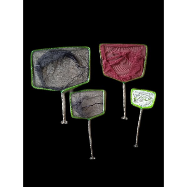 Jaring ikan siap pakai serokan seser aquarium kolam