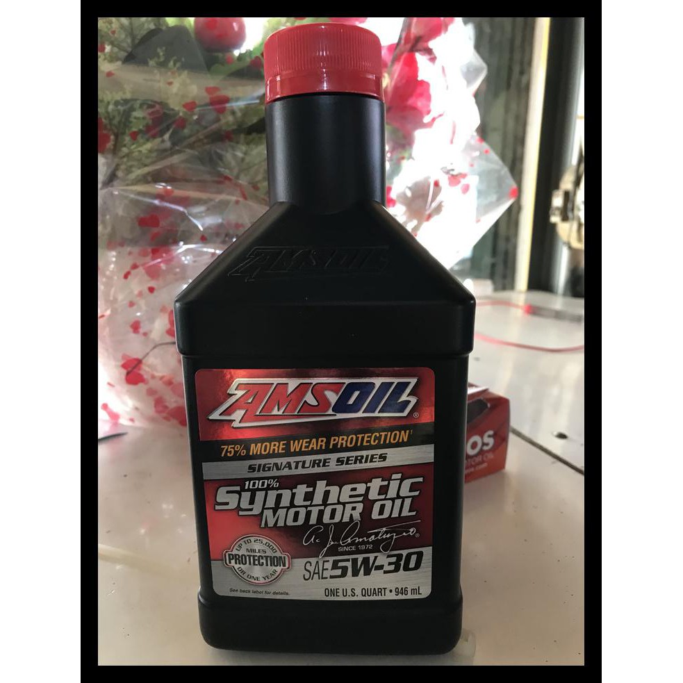 Amsoil Signature Series Full Synthetic 5W-30 (Literan) Asli & Murah