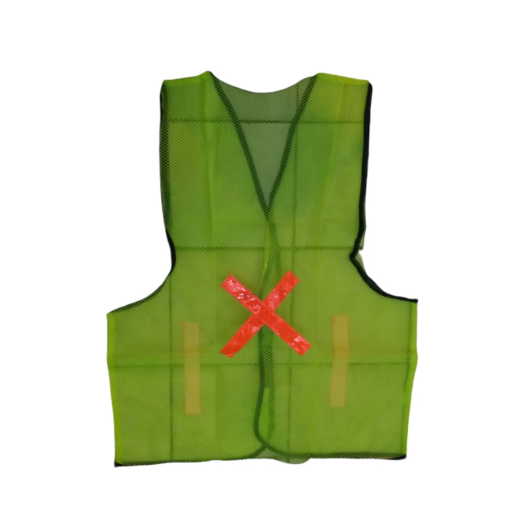 Rompi Safety Jaring Kuning - Rompi Proyek Safety Warna KUNING - Rompi Jaring Kuning