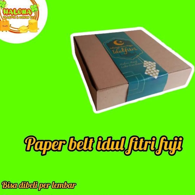 

Paper Belt Idul Fitri (per lembar, tidak termasuk kotak)